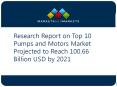 Research Report on Top 10 Pumps and Motors Market Projected to Reach 100.66 Billion USD by 2021 PowerPoint PPT Presentation