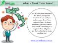 Short Term Loans PowerPoint PPT Presentation