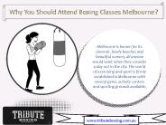 Why You Should Attend Boxing Classes Melbourne?