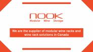 Adjustable Wine Racks - Nook Canada