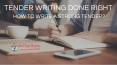 Tender Writing done Right – How to write a strong tender PowerPoint PPT Presentation