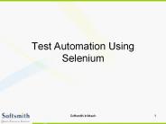 Selenium Training
