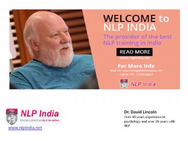 NLP Institute-NLP India