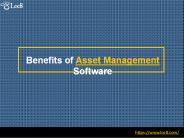 Benefits of Asset Management Software