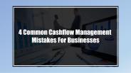 Top Common Cashflow Management Mistakes