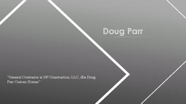 Doug Parr From Boyd, Texas