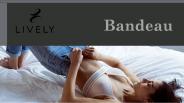 The Bandeau Strapless - Toasted Almond | LIVELY