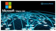 Microsoft Users Email List