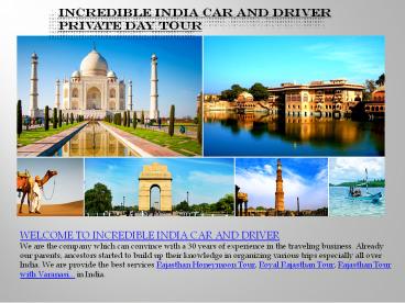 Car Rental Services in Delhi | India