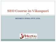 SEO Course in Vikaspuri