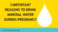 3 Important Reasons To Drink Mineral Water During Pregnancy PowerPoint PPT Presentation