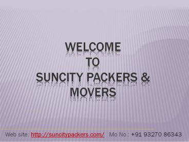 Packers and Movers in Palanpur | Movers and Packers in Palanpur