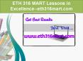 ETH 316 MART Lessons in Excellence--eth316mart.com PowerPoint PPT Presentation