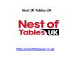 Shop for Dark Brown Nest of Tables London