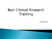 Clinical research: