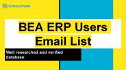 BEA ERP Users Email List