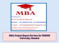 MBA Project Report Services for NMIMS University, Mumbai PowerPoint PPT Presentation