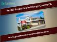Rental Properties in Orange County CA PowerPoint PPT Presentation