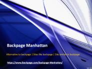 Backpage Manhattan