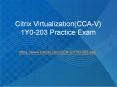 [August 2018] Citrix 1Y0-203 Exam Questions Killtest PowerPoint PPT Presentation