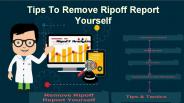 How to Remove Report From Yourself
