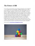 The Future of HR PowerPoint PPT Presentation
