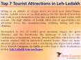 Top 7 Tourist Attractions in Leh-Ladakh PowerPoint PPT Presentation