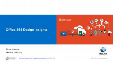 Free Webinar: Office 365 Design Insights