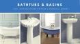 Cast Iron Bathtubs on feet and Pedestal Basins PowerPoint PPT Presentation