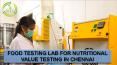 FOOD TESTING LAB FOR NUTRITIONAL VALUE TESTING IN CHENNAI PowerPoint PPT Presentation