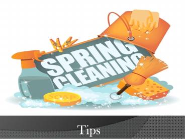 Melbourne Spring cleaning tips for you