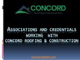 Associations and Credentials Working with our Roofing Company in Plano PowerPoint PPT Presentation
