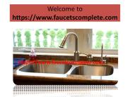 bathroom sink faucets