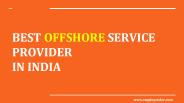 Best Offshore Service Provider India