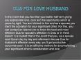 Dua to increase love in Husband Heart PowerPoint PPT Presentation