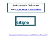 Coffee Shops in Cheltenham