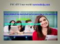 PSY 435 Your world/newtonhelp.com PowerPoint PPT Presentation