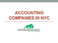 Accounting Companies in NYC PowerPoint PPT Presentation
