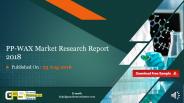 Pp wax market research report 2018