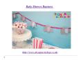 Baby Shower Banners