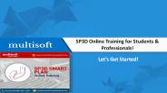 Smart Plan 3D (SP3D) Online Training Course