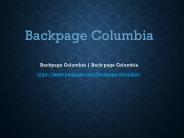 Backpage Columbia considered as an Alternative to backpage!