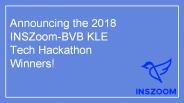 INSZoom announces the 2018 INSZoom-BVB KLE Tech Hackathon Winners