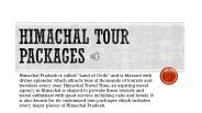 Himachal Tour Packages | Himachal Travel Time