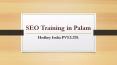 SEO Training in Palam | Hedkey India PVT.LTD. PowerPoint PPT Presentation