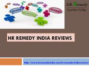 Hr Practical Training Reviews | Hr Remedy india