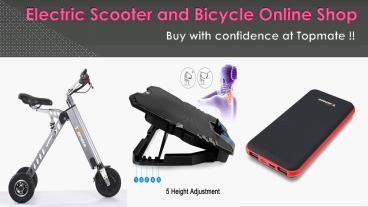 Electric Scooter and bicycle Online Shop