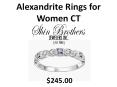 Alexandrite Rings for Women CT
