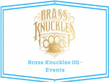 Brass Knuckles Vape - Events