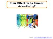 How Effective Is Banner Advertising?